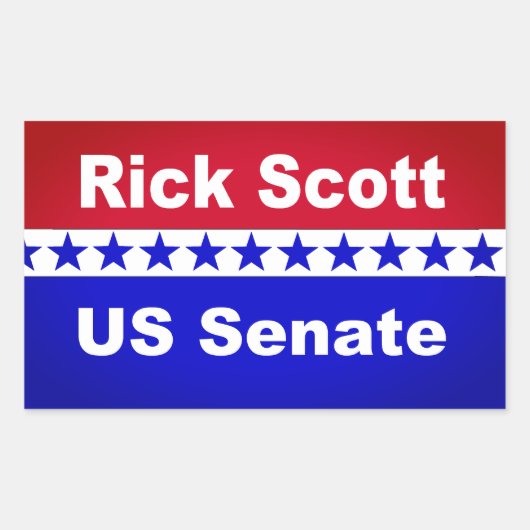 Rick Scott 2018 Popular political Stickers (Vorderseite)