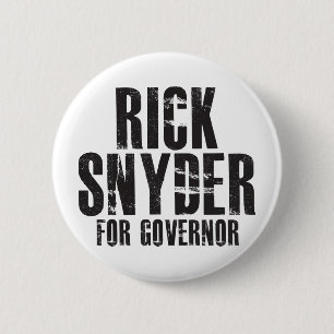 Rick Snyder für Gouverneur 2010 Button