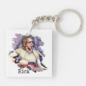 Rick Springfield in Concert Schlüsselanhänger (Rückseite)