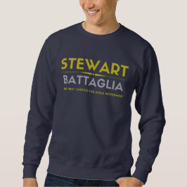 Rick Stewart für Governor Sweatshirt