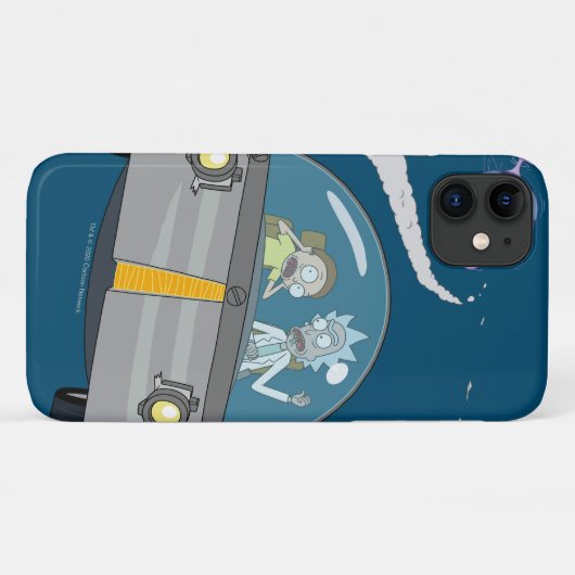 RICK UND MEHR™| Abfliegen auf Raumschiffen Case-Mate iPhone Hülle (Rückseite (Horizontal))