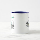 RICK UND MEHR™| Abfliegen auf Raumschiffen Tasse (Zentrum)