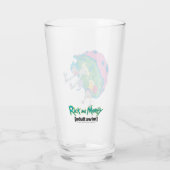 RICK UND MEHR™| Absturz vom infizierten Portal Glas (Rückseite)