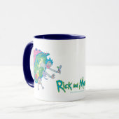 RICK UND MEHR™| Absturz vom infizierten Portal Tasse (Vorderseite Links)