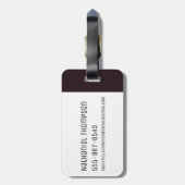 RICK UND MEHR™| Anatomie Park Rib Käfig Gepäckanhänger (Rückseite vertikal)