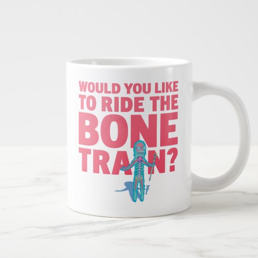 RICK UND MEHR™| Anatomiepark - Knochenzug Jumbo-Tasse (Rechts)