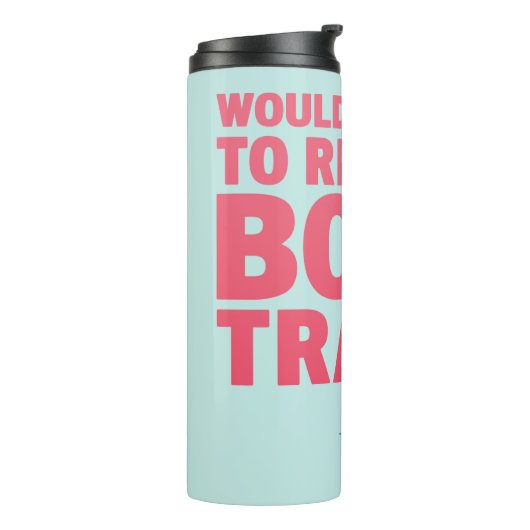 RICK UND MEHR™| Anatomiepark - Knochenzug Thermosbecher (Nach links gedreht)