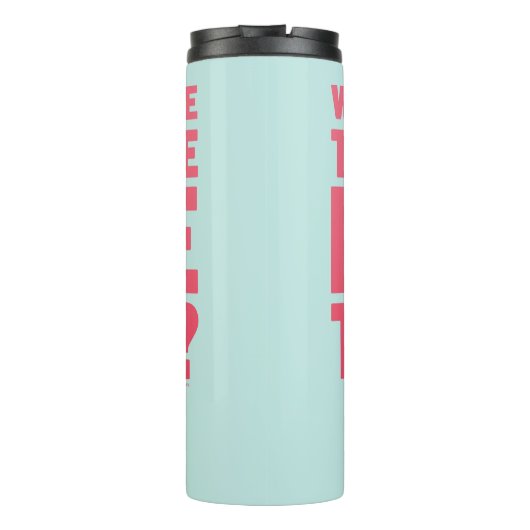 RICK UND MEHR™| Anatomiepark - Knochenzug Thermosbecher (Rückseite)