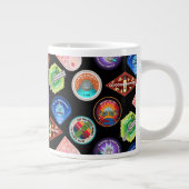 RICK UND MEHR™| Außenraummuster Jumbo-Tasse (Rechts)