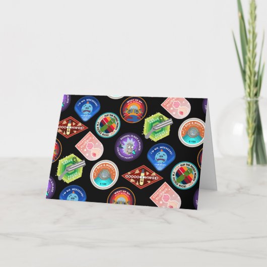 RICK UND MEHR™| Außenraummuster Karte (Vorderseite)