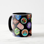 RICK UND MEHR™| Außenraummuster Tasse (Vorderseite Links)