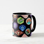 RICK UND MEHR™| Außenraummuster Tasse (VorderseiteRechts)