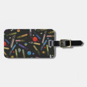 RICK UND MEHR™| Äußeres Raumkomprimierungsmuster Gepäckanhänger (Vorderseite horizontal)