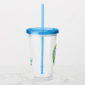 RICK UND MEHR™| Banana Rick Abzeichen Acryltrinkbecher (Rechts)