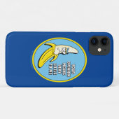 RICK UND MEHR™| Banana Rick Abzeichen Case-Mate iPhone Hülle (Rückseite (Horizontal))