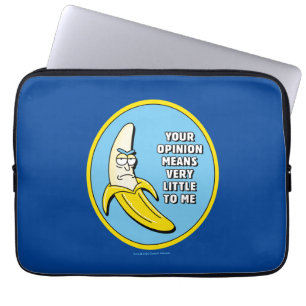 RICK UND MEHR™  Banana Rick Abzeichen Laptopschutzhülle