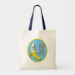 RICK UND MEHR™  Banana Rick Abzeichen Tragetasche
