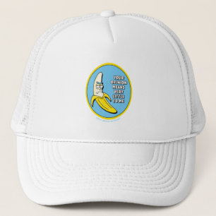 RICK UND MEHR™ Banana Rick Abzeichen Truckerkappe