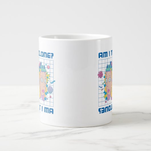 RICK UND MEHR™| Bin ich der Klon? Jumbo-Tasse (Vorderseite)