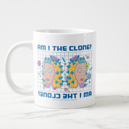 RICK UND MEHR™| Bin ich der Klon? Jumbo-Tasse (Links)