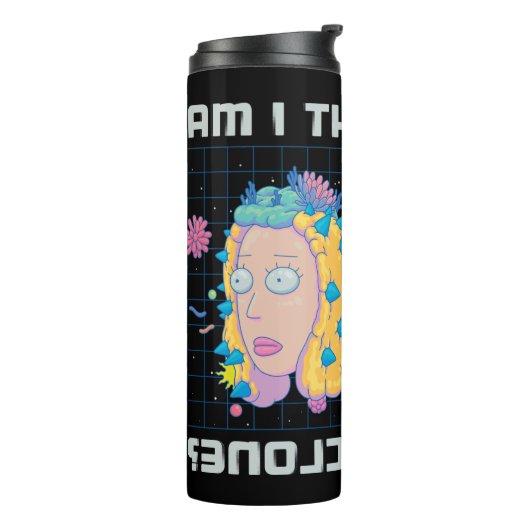 RICK UND MEHR™| Bin ich der Klon? Thermosbecher (Nach links gedreht)