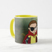 RICK UND MEHR™| böser Morsch Tasse (Vorderseite Links)