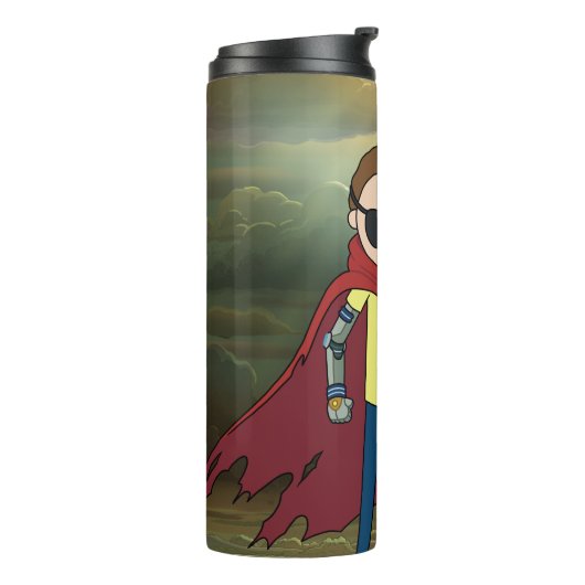 RICK UND MEHR™| böser Morsch Thermosbecher (Nach links gedreht)