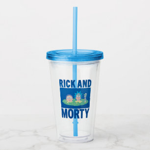 RICK UND MEHR™  Durchqueren des Portals Acryltrinkbecher