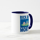 RICK UND MEHR™| Durchqueren des Portals Tasse (VorderseiteRechts)