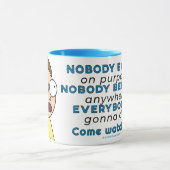 RICK UND MEHR™| Es gibt niemanden zum Zweck Tasse (Zentrum)