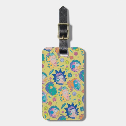 RICK UND MEHR™| Familienmuster infizierter Smith Gepäckanhänger (Vorderseite vertikal)