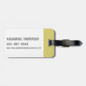 RICK UND MEHR™| Familienmuster infizierter Smith Gepäckanhänger (Rückseite horizontal)