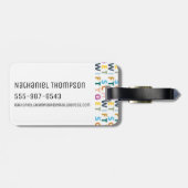 RICK UND MEHR™| Get Schwifty Gepäckanhänger (Rückseite horizontal)