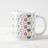 RICK UND MEHR™| Get Schwifty Jumbo-Tasse (Rechts)