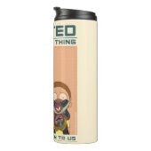 RICK UND MEHR™| Glorzo Gewollt Poster Thermosbecher (Nach rechts gedreht)