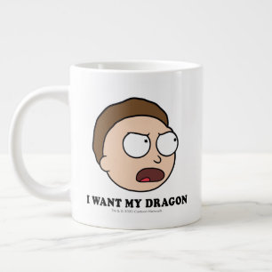 RICK UND MEHR™  Ich Wollte meinen Drachen Jumbo-Tasse