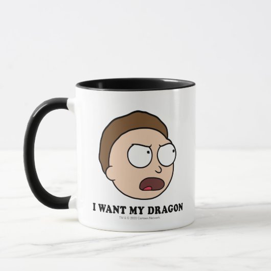 RICK UND MEHR™| Ich Wollte meinen Drachen Tasse (Links)