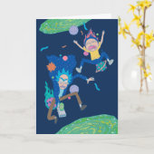 RICK UND MEHR™| Infizierte Portal-Spur Karte (Gelbe Blume)