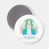 RICK UND MEHR™| Ja Magnet (Vorderseite/Rückseite)