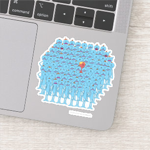 RICK UND MEHR™  Kirkland Herr Meeseeks Aufkleber