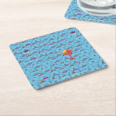 RICK UND MEHR™| Kirkland Herr Meeseeks Rechteckiger Pappuntersetzer (angewinkelt)