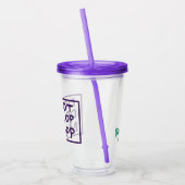 RICK UND MEHR™| MEINE APP NICHT ENTWICKELN ACRYLTRINKBECHER (Links)