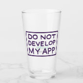 RICK UND MEHR™| MEINE APP NICHT ENTWICKELN GLAS (Vorderseite)