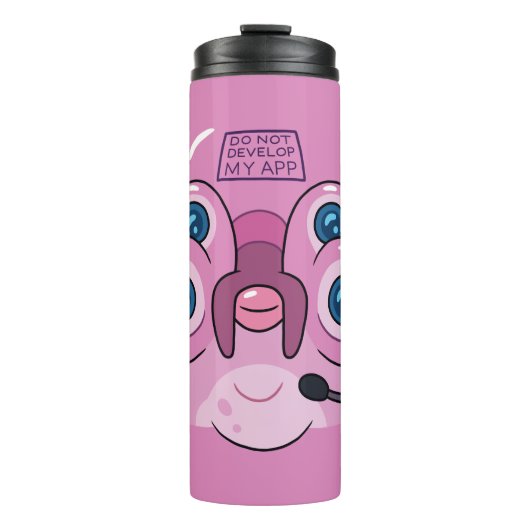 RICK UND MEHR™| MEINE APP NICHT ENTWICKELN THERMOSBECHER (Vorderseite)
