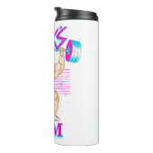 RICK UND MEHR™| Mitglied des Rick's Gym Club Thermosbecher (Nach rechts gedreht)