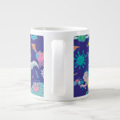 RICK UND MEHR™| Muster der infizierten Zellen Jumbo-Tasse (Rückseite)