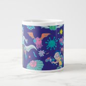 RICK UND MEHR™| Muster der infizierten Zellen Jumbo-Tasse (Vorderseite)