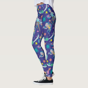 RICK UND MEHR™  Muster der infizierten Zellen Leggings