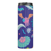 RICK UND MEHR™| Muster der infizierten Zellen Thermosbecher (Rückseite)