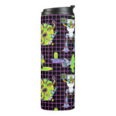 RICK UND MEHR™| Muster des Pickle Rick Portal Thermosbecher (Nach links gedreht)